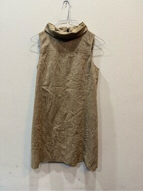 Lilly Pulitzer Mock Turtleneck Wool Blend Sleeveless Dress Size 6